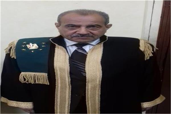 المستشار إبراهيم مصطفى كمال رئيس المحكمة