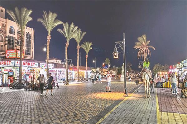 ممشى الغردقة بعد التطوير