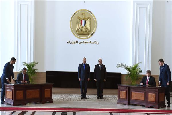  رئيس الوزراء يشهد توقيع بروتوكول تعاون 