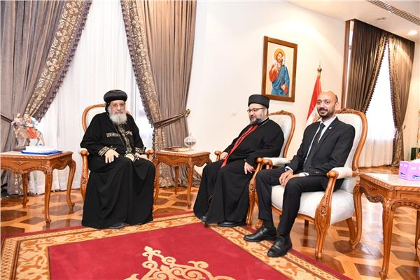  البابا تواضروس يستقبل رئيس الطائفة الكلدانية في مصر    