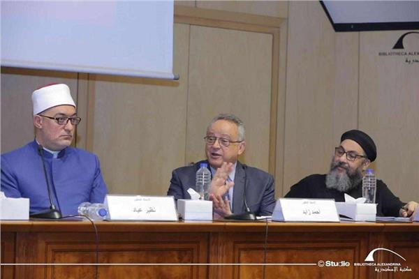 جانب من ندوة «الثقافة وبناء الإنسان.. روح التسامح» 