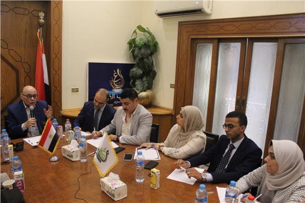 اجتماع لرئيس الغد والسكرتير العام 