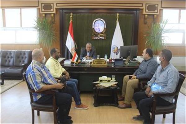 جنوب الوادى تستقبل لجنة المجلس الأعلى للجامعات لمتابعة اختبارات القدرات 