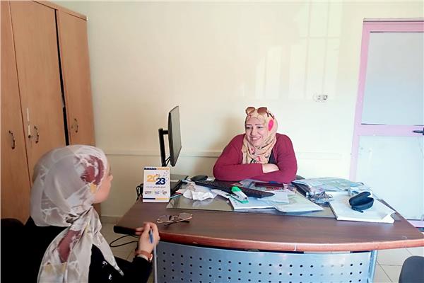مديرة الدار اثناء حوارها مع أخبار الحوادث