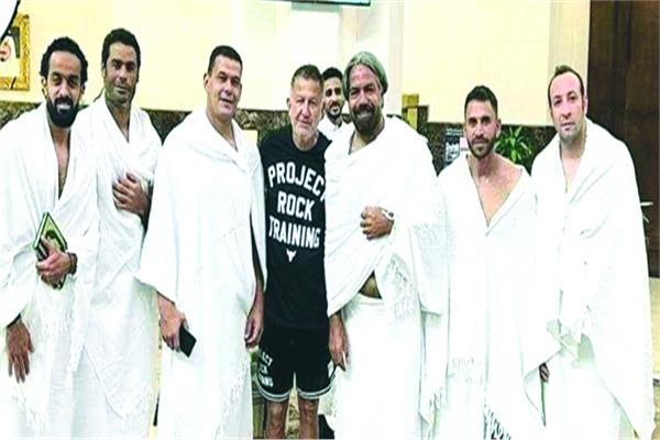 الجهاز الفني للزمالك قبل أداء مناسك العمرة