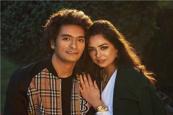 هبة مجدي وزوجها محمد محسن