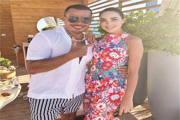 المغنية داليدا والمطرب عمرو دياب