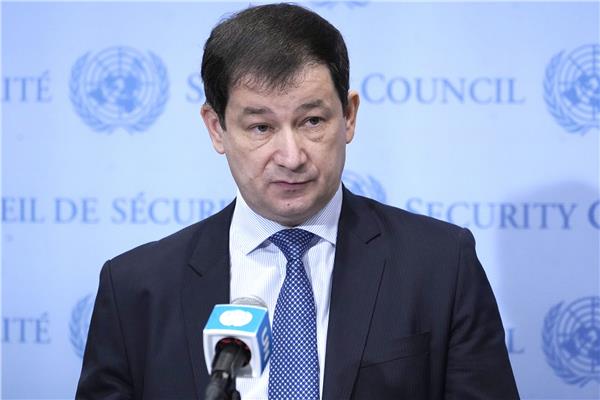 ديمتري بوليانسكي النائب الأول للممثل الدائم للاتحاد الروسي لدى الأمم المتحدة 