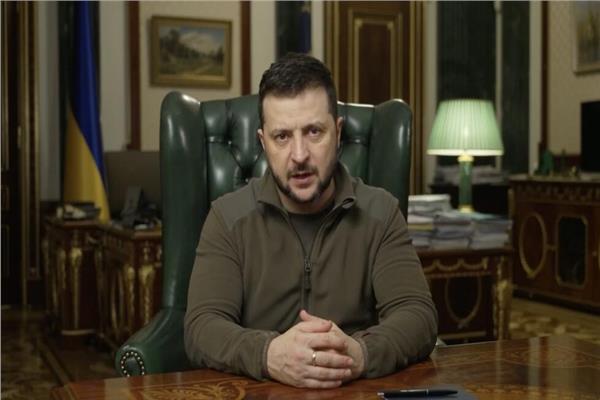 الرئيس الأوكراني فولوديمير زيلينسكي