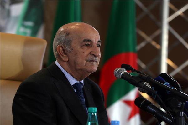 الرئيس الجزائري عبد المجيد تبون