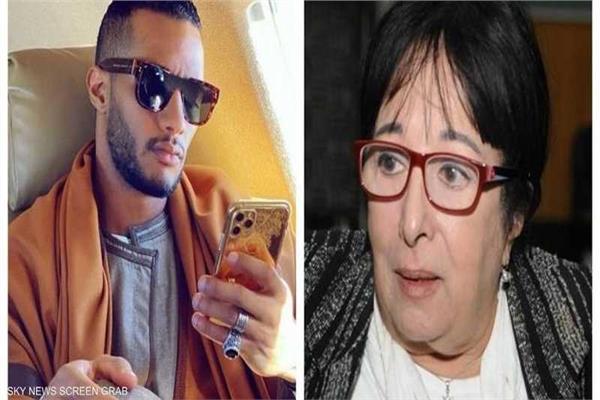 محمد رمضان وسميرة عبد العزيز