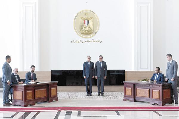 رئيس الوزراء يشهد توقيع بروتوكولات التعاون