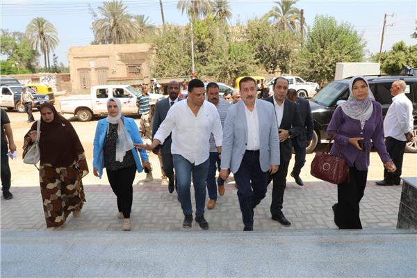 اليوم اللواء إبراهيم أبو ليمون محافظ المنوفية خلال جولة ميدانية 