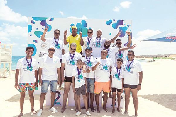مشاركة كبيرة فى المهرجان الرياضي بخليج غزالة