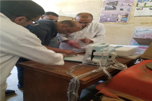 جانب من القوافل البيطرية