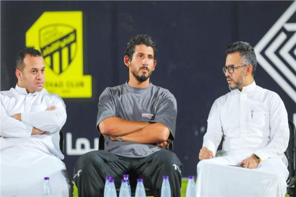 حجازي خلال تواجده بمران الاتحاد السعودي