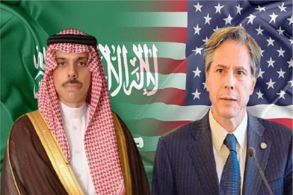 وزير الخارجية السعودي ونظيره الأمريكي