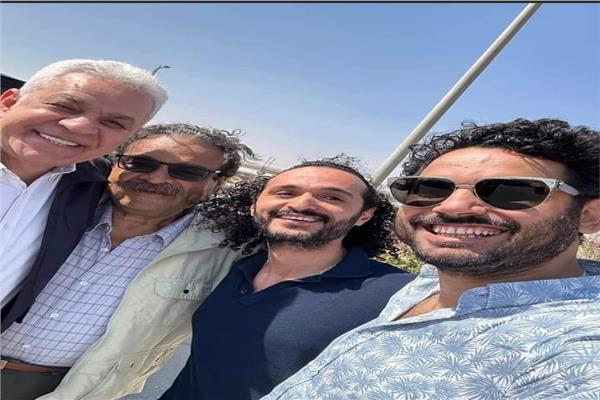 أحمد دومة وبرقته حمدين صباحي وفريد زهران