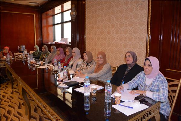 وفد المجلس القومى لحقوق الإنسان