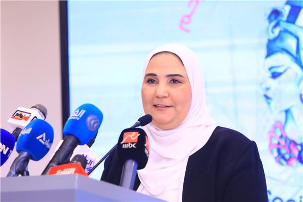  نيفين القباج وزيرة التضامن الاجتماعي