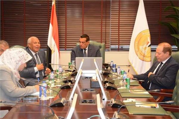 وزير التنمية المحلية ومحافظ الوادي الجديد