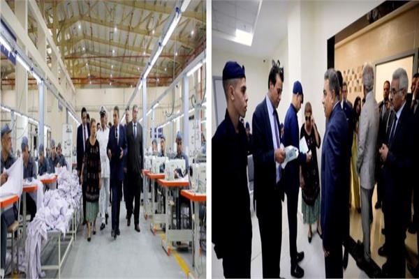 اللواء طارق مرزوق خلال شرح تفاصيل المشروعات لوفد المجلس القومي لحقوق الإنسان