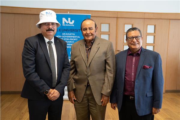 جامعة النيل الأهلية تستقبل العميد المساعد للتعاون الدولي