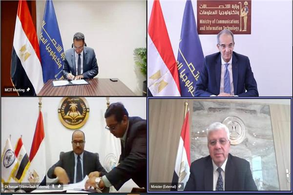 خلال توقيع بروتوكول التعاون