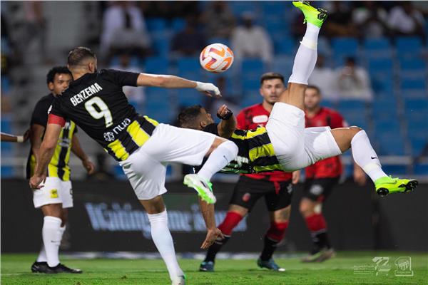 صورة من المباراة
