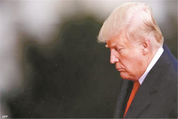 الرئيس الامريكي السابق دونالد ترامب