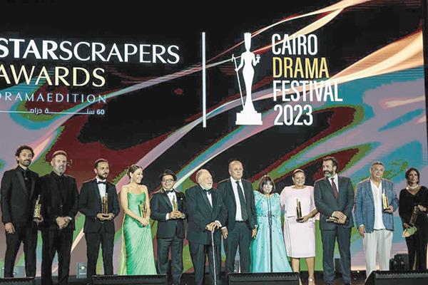 لقطة من فعاليات مهرجان الدراما بالعلمين 