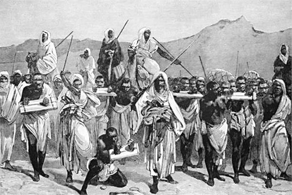 قافلة تجارة الرقيق