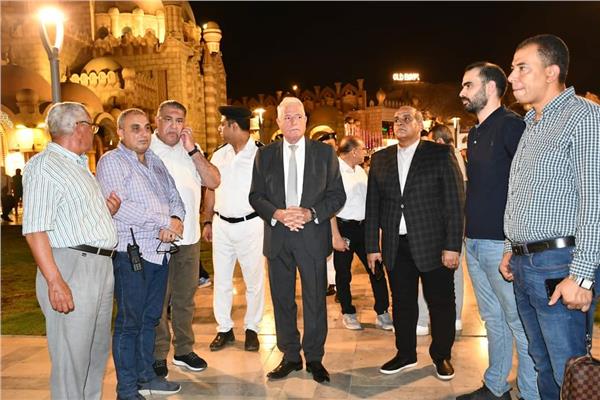 فودة يتفقد آخر مستجدات أعمال تطوير السوق القديم بشرم الشيخ