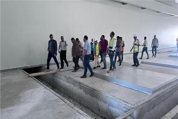 رئيس جهاز العاصمة الإدارية خلال الجولة