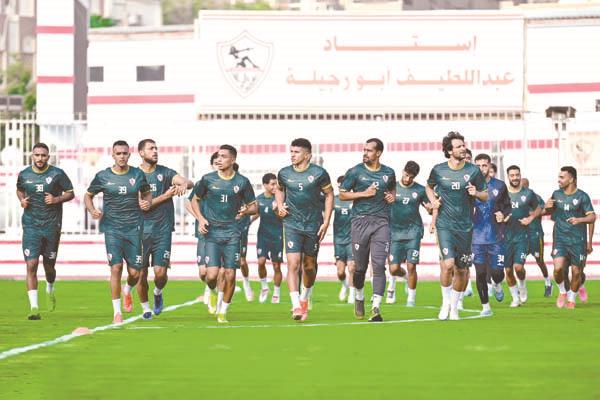 تدريبات الزمالك مستمرة استعدادًا للموسم الجديد
