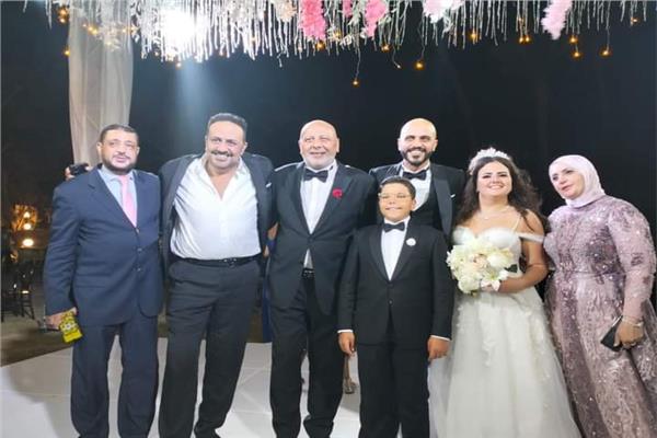 خالد سرحان يحتفل بزفاف شقيقته بحضور أهل الفن