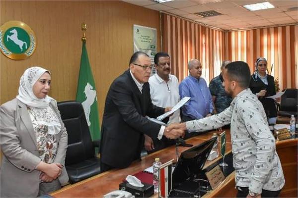 الدكتور ممدوح غراب محافظ الشرقية  خلال الفاعيلية