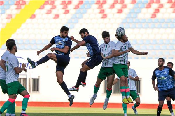 صورة من مباراة بيراميدز و إسبرطة سبور التركي