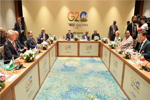  الرئيس عبد الفتاح السيسي بقمة مجموعة العشرين