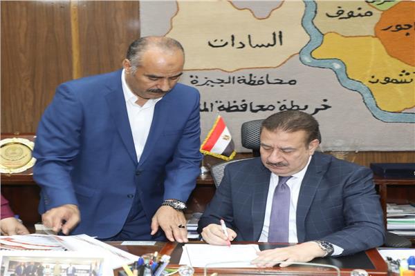 اللواء إبراهيم أبو ليمون محافظ المنوفية 