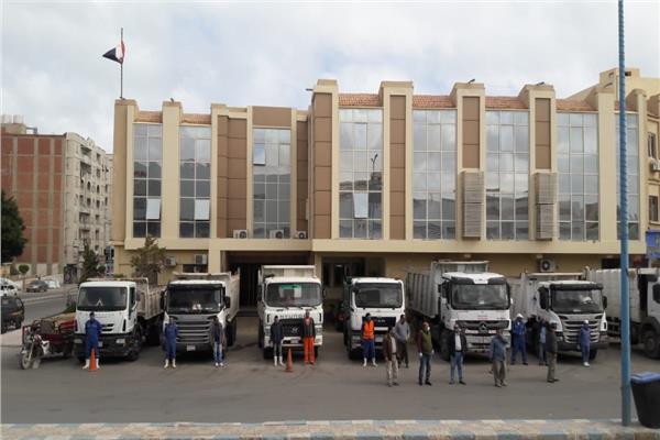 استعدادات محافظة مطروح لاستقبال العاصفة دانيال