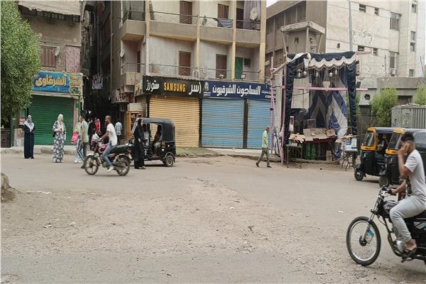 جانب من العاصفة
