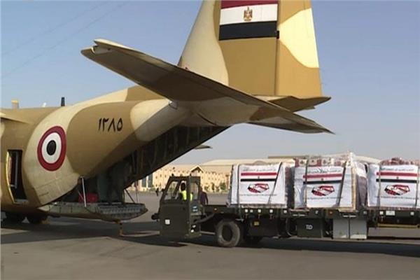 المساعدات المصرية