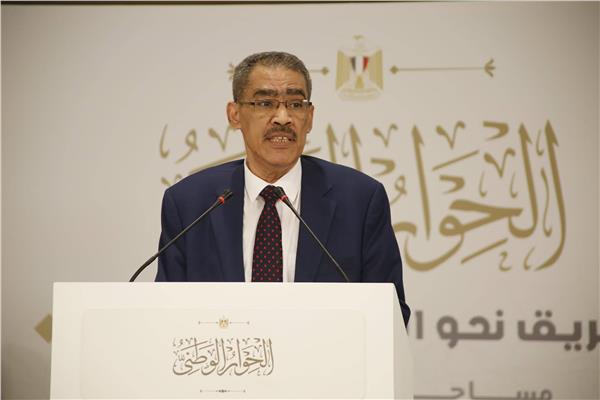 الكاتب الصحفي ضياء رشوان، منسق عام الحوار الوطني