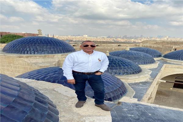 أثناء افتتاح مسجد سارية الجبل