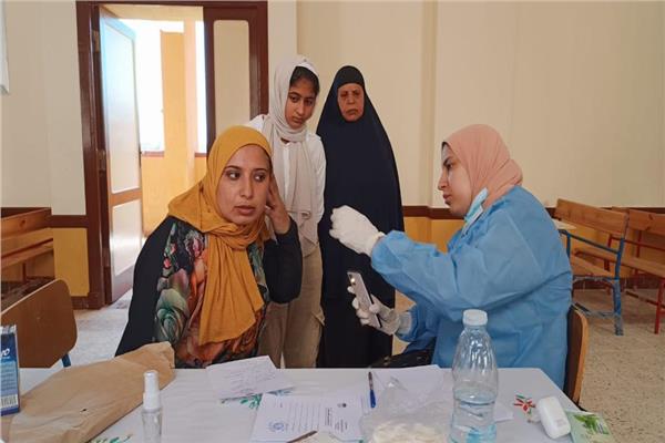 قافلة جامعة طنطا الطبية 