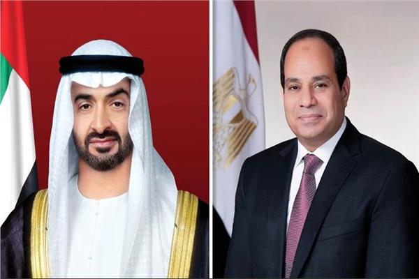 الرئيس السيسي ومحمد بن زايد