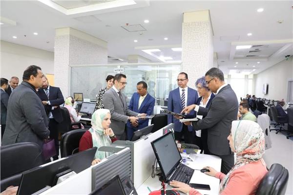 وفد الوكالة الاوربية يزور مرصد الازهر