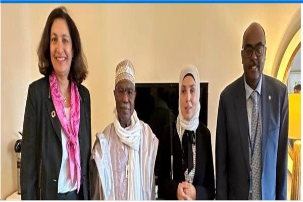 الأمين العام لمنظمة التعاون الإسلامي ووكيلة وزارة الخارجية الأمريكية  