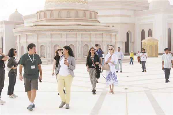 زيارة الوفود المشاركة باجتماعات البنك الاسيوى إلى العاصمة الادارية
